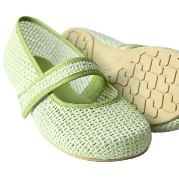 Tadeevo Barefoot Green Mesh Ballet Flats - EU 40 - Picture 1 of 7